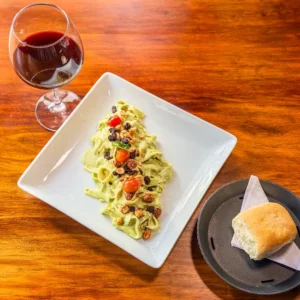 Fetuchini al pesto