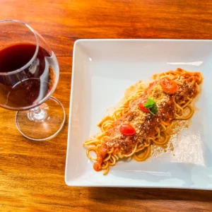 Espagueti a la bolognesa
