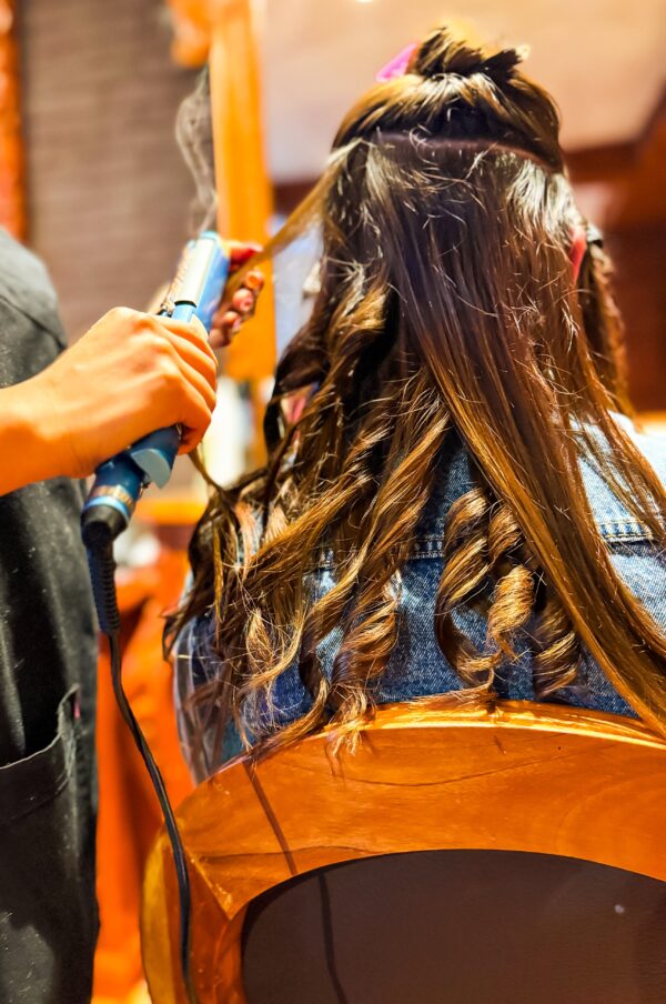 Ondas en Cabello (corto a mediano)